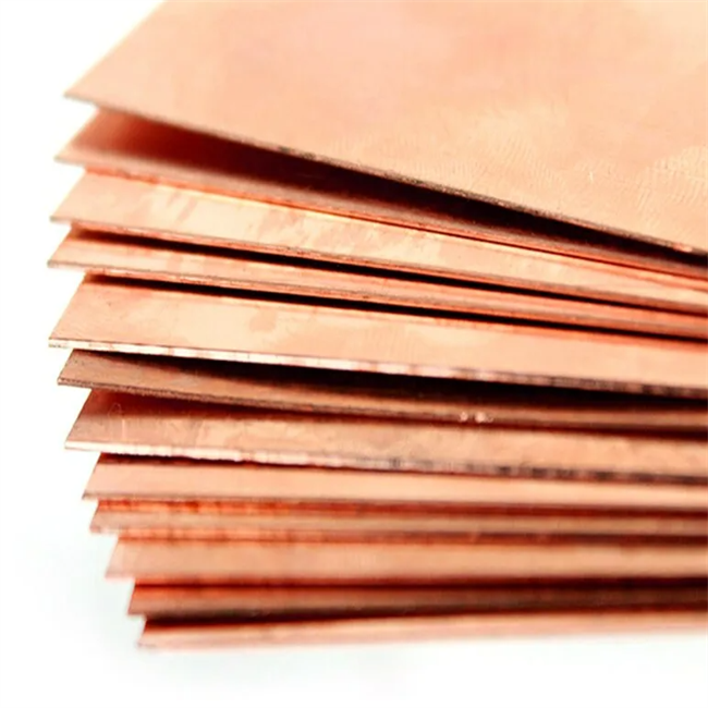 C1221 Cooper Plate Sheet 99.99% Electrolytic