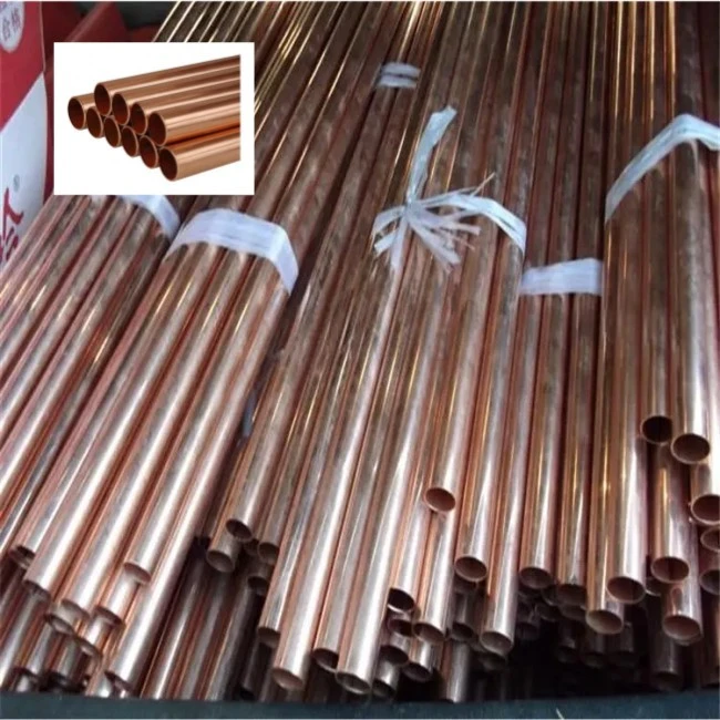 Thin Copper Hard Red Straight Tubes