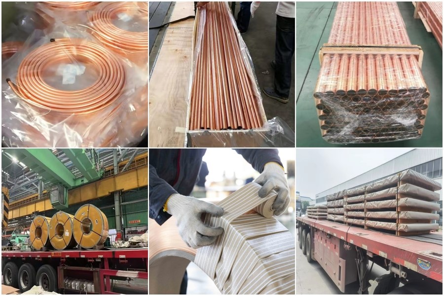 C12200 copper tube for air conditioning C12200 copper tube for air conditioning